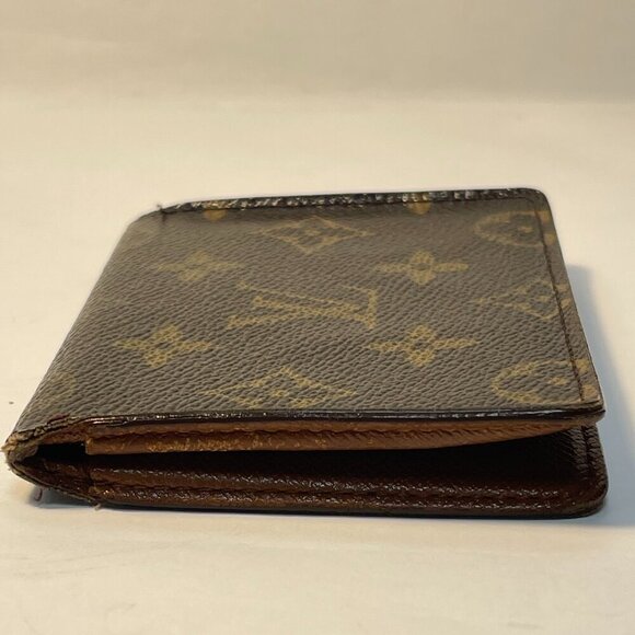 Louis Vuitton Porte 2 Cartes Monogram Canvas Slim ID Wallet - Preowned - Picture 6 of 10